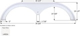 Icon Fender Skirt for Tandem Axle RVs (MPN: 14954)