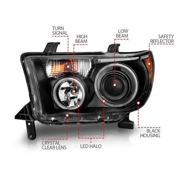 AnzoUSA Projector Headlight Assembly (MPN: 111174)