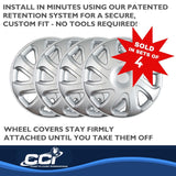 Coast To Coast 14 Inch Wheel Cover Set (MPN: IWC40414S)