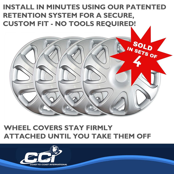 Coast To Coast 14 Inch Wheel Cover Set (MPN: IWC40414S)