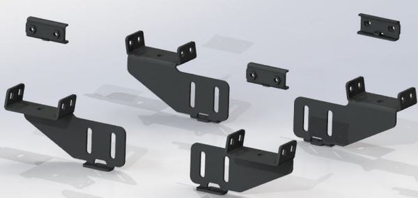 Road Armor Bed Cargo Rack Mounting Kit (MPN: 510BRS-BRKTKIT)