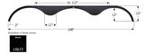 Icon Fender Skirt for Triple Axle RVs (MPN: 14672)