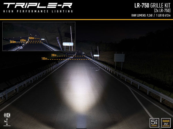 Triple-R Light Grille Integration Kit (MPN: GM-USFRL-02K)