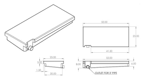 Alpha Waste Holding Tank (MPN: VB23528HLCD)