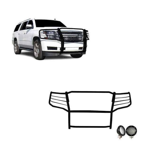Black Horse Grille Guard Kit (MPN: 17GT20MA-PLFB)
