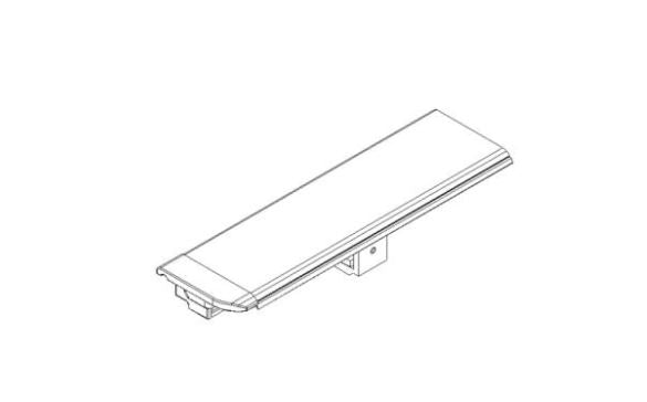 Roll-N-Lock Tonneau Cover Rail (MPN: 111-271)