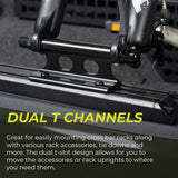 Putco TEC Skin Bed Cargo Rack Base Rail (MPN: 129877)