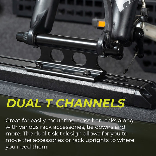 Putco TEC Skin Bed Cargo Rack Base Rail (MPN: 129877)
