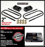 ReadyLift Leaf Spring Block Kit (MPN: 66-1202)