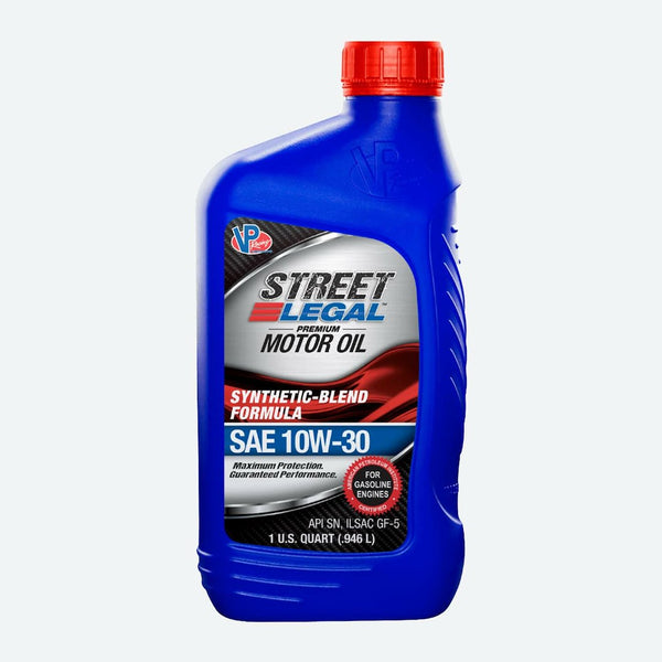 VP Racing Street Legal SAE 10W-30 Motor Oil (MPN: VP3710343)