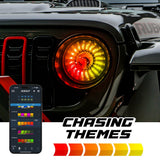 XKmax 7 Inch RGBW LED Headlight Kit (MPN: MX-7IN-JP-KIT)