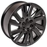OE Wheels CV39 Aluminum Wheel (MPN: CV39-22090-6550-28B1-IB)