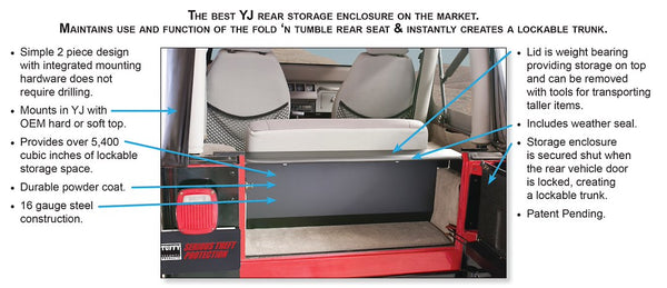 Tuffy Security Cargo Enclosure (MPN: 297-01)