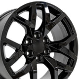 OE Wheels CV66 Gloss Black Wheel (MPN: CV66-20090-6550-28B)