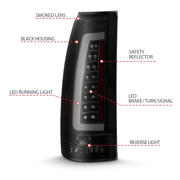 AnzoUSA LED Tail Light Assembly (MPN: 311345)