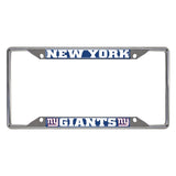 Fan Mat NFL New York Giants License Plate Frame (MPN: 21384)