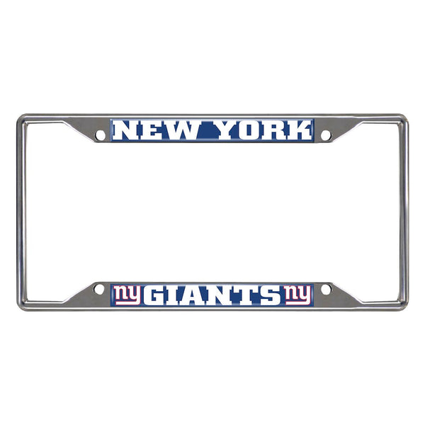 Fan Mat NFL New York Giants License Plate Frame (MPN: 21384)