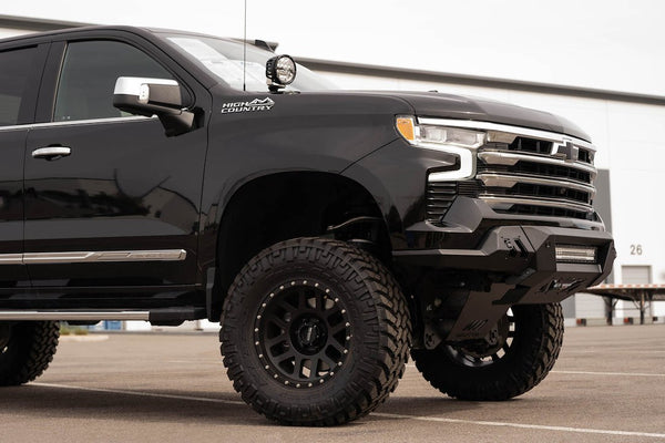 Black Label Front Bumper for Chevy Silverado 1500 (MPN: F140300010103)