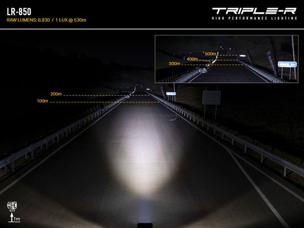 Triple-R Light LR-850 LED Light Bar (MPN: LR6-PL-B)