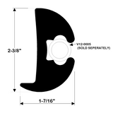 Taco Boat Rub Rail (MPN: V11-0899BKA100)