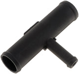 Heater hose fitting tee connector (MPN: 47112)