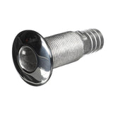 Boat scupper with barbed thru-hull connector (MPN: 66548-3)