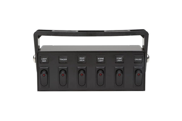 Whelen Engineering Switch Panel (MPN: PCC6W)
