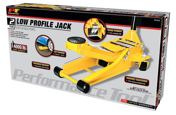 Performance Tool Hydraulic Floor Jack (MPN: W1642)