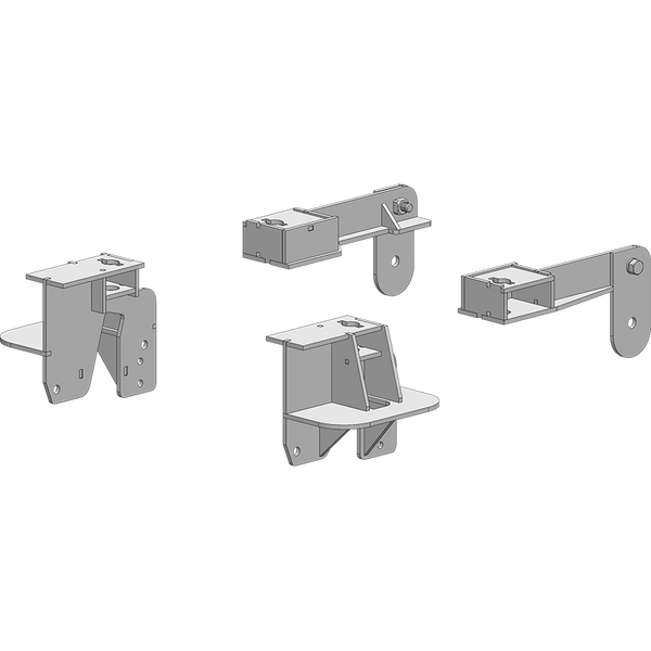 PullRite Fifth Wheel Trailer Hitch Mount Kit (MPN: 0848)