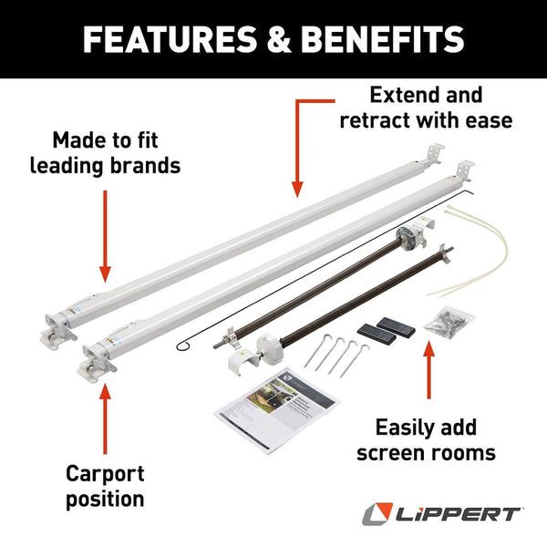 Lippert Components Solera Classic Awning Arm (MPN: 434720)