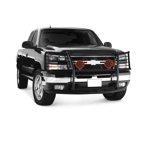 Black Horse Grille Guard Kit (MPN: 17GT25MA-PLR)
