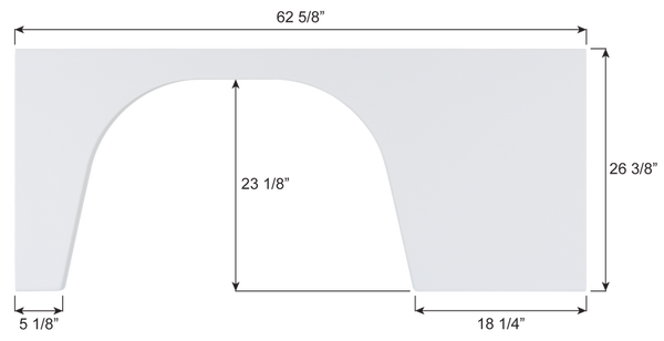 Icon Fender Skirt for Winnebago RVs (MPN: 16256)