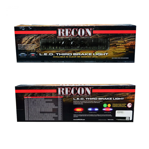 Recon Accessories High Mount Stop Light (MPN: 264113BK)