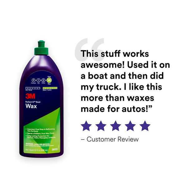 3M Perfect-It Marine Wax (MPN: 36113)