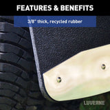 Luverne Textured Rubber Mud Guards (MPN: 251124)