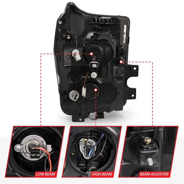 AnzoUSA Headlight Assembly (MPN: 111406)