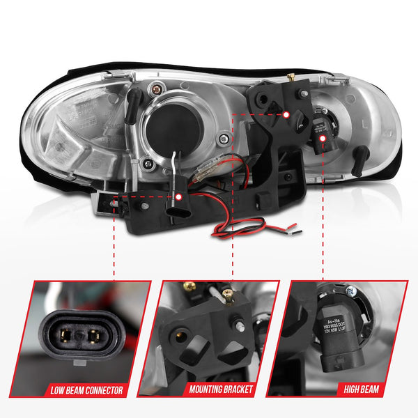 AnzoUSA Projector Headlight Assembly (MPN: 121160)