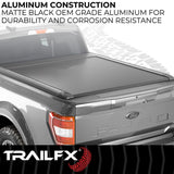 TrailFX Hard Retractable Tonneau Cover (MPN: TFX6005)