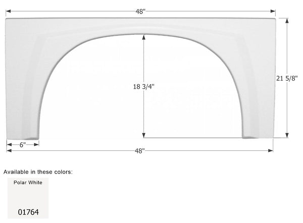 Icon Fender Skirt for Gulfstream Models (MPN: 01764)