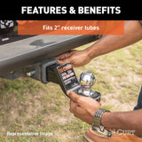 CURT Trailer Hitch Ball Mount (MPN: 45250)