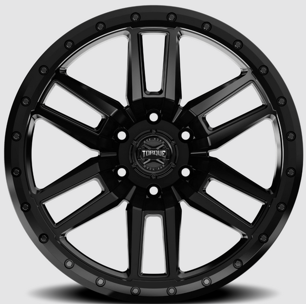 Torque Wheels 20 Inch Satin Black Wheel (MPN: TW411C-20908404-12)