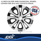 15 Inch Wheel Cover Set with 5 Split Spoke Design (MPN: IWC52615SC)