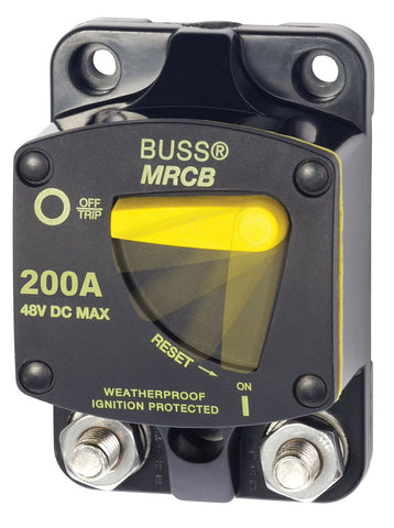 Blue Sea 200 Amp Circuit Breaker (MPN: 7149-BSS)