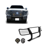 Black Horse Grille Guard Kit (MPN: 17NR28MA-PLB)