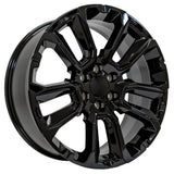 OE Wheels CV68 Gloss Black Wheel (MPN: CV68-22090-6550-28B)