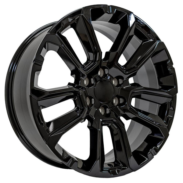 OE Wheels CV68 Gloss Black Wheel (MPN: CV68-22090-6550-28B)