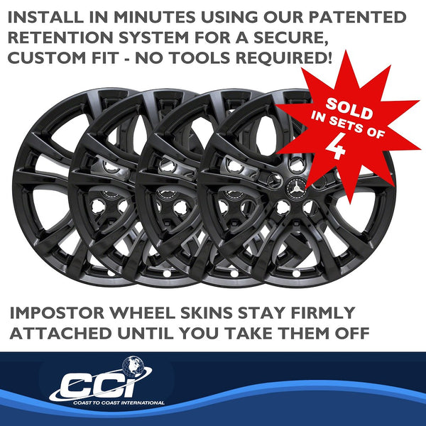 Coast To Coast Impostor Wheel Skin 18 Inch (MPN: IWCIMP398BLK)