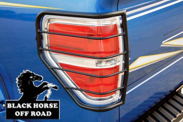 Black Horse Off Road Tail Light Guard (MPN: 7FDF1A)