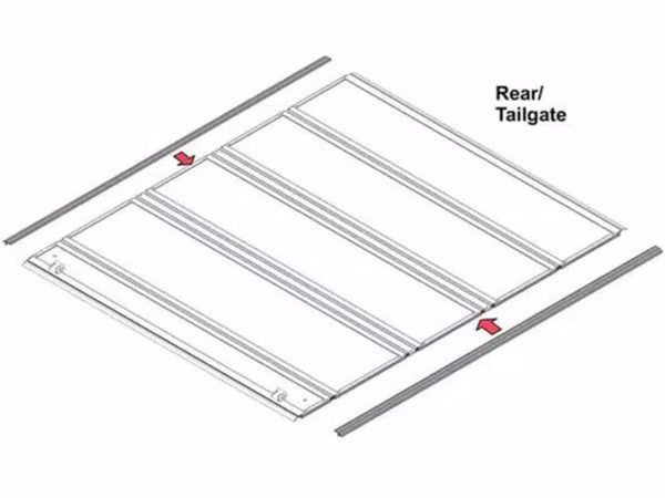 BAK Industries Tonneau Cover Rail Seal (MPN: PARTS-326A0011)
