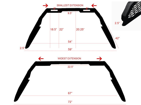 Armordillo CR-S Modular Chase Rack (MPN: 8708026)